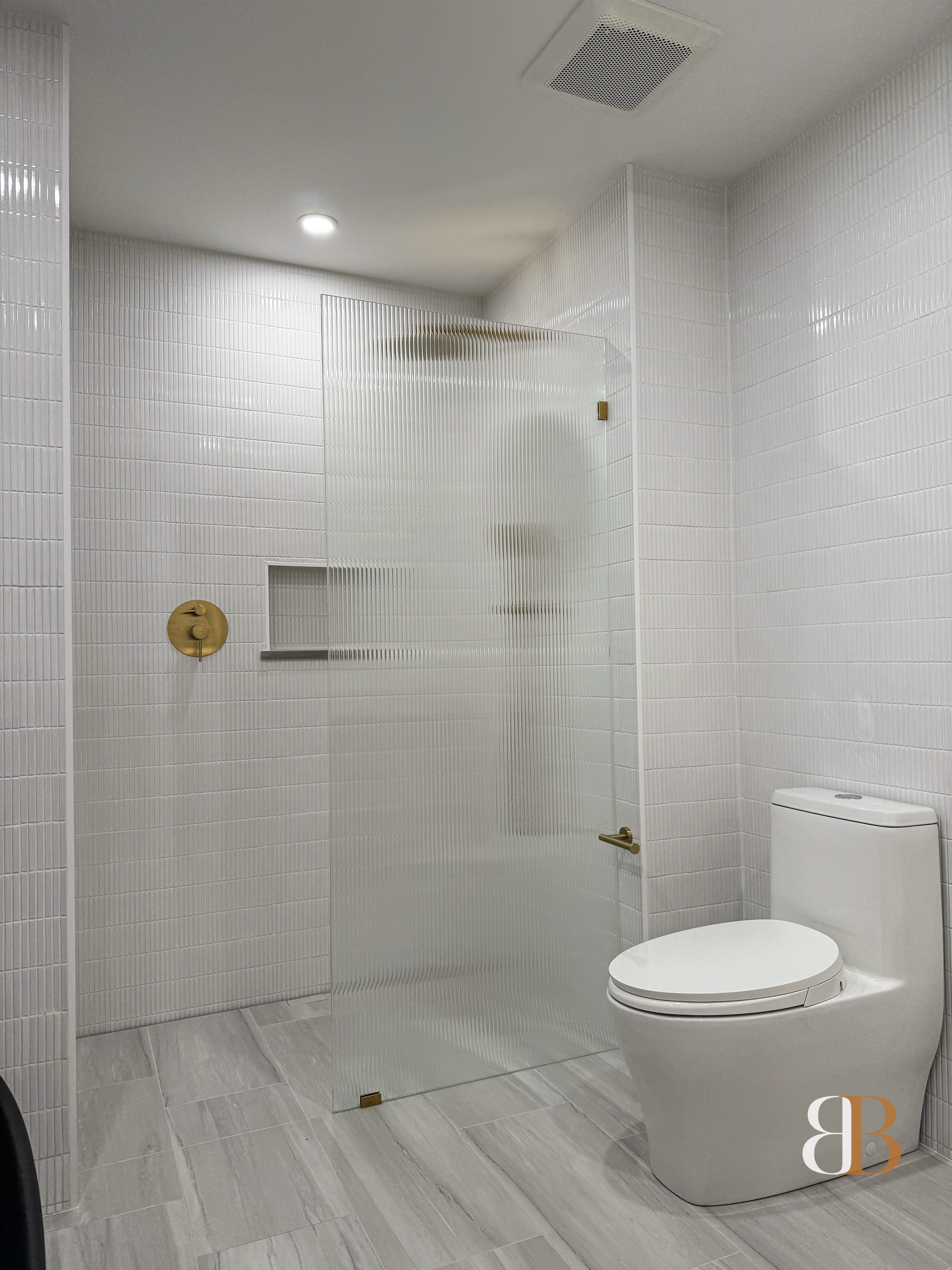 Modern bathroom remodel in Lower Gwynedd by B&B Associates Creations — photo 3